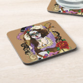 スチームパンクシュガースカル コースター (左側)