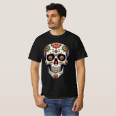 スチームパンクシュガースカル Tシャツ (正面フル)