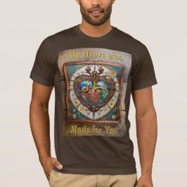 スチームパンクシリーズのメカニカルハート解剖図 Tシャツ