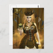 スチームパンクシリーズJADE iPod ポストカード (正面/裏面)