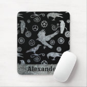 スチームパンクシルバー亜鉛ギアズアンドクロース名前をカスタムする マウスパッド (マウス)