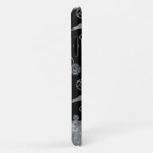 スチームパンクシルバー亜鉛ギアズアンドクロース名前をカスタムする Case-Mate iPhoneケース (裏面/右)