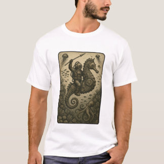 スチームパンクシーホースダイバー Tシャツ