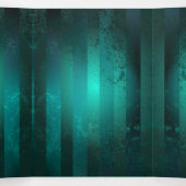 スチームパンクジュエリーウォッチを緑の背景 三つ折りカード (内部中)