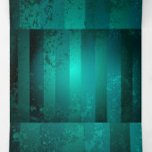 スチームパンクジュエリーウォッチを緑の背景 三つ折りクリスマスカード (内部中)