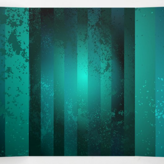 スチームパンクジュエリーウォッチを緑の背景 三つ折りクリスマスカード (内部中)