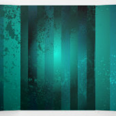 スチームパンクジュエリーウォッチを緑の背景 三つ折り招待状 (内部中)