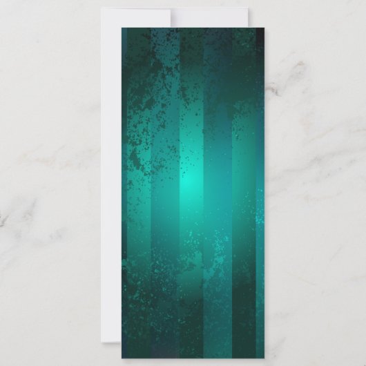 スチームパンクジュエリーウォッチを緑の背景 招待状 (裏面)