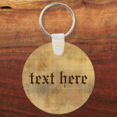 スチームパンクスカルゴシックスタイル キーホルダー (裏面)