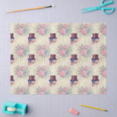 スチームパンクスカルズアンドバラデコパージュ 薄葉紙 (クラフト)