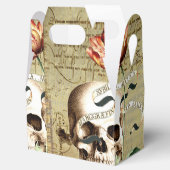 スチームパンクスカル書フローラのハロウィーンの愛用ボックス フェイバーボックス (オープン)