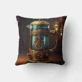 スチームパンクスタイルフランスのプレス クッション (裏面)