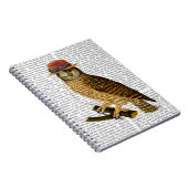 スチームパンクスタイルボウリングをする人、 クリケットの投手ハット ノートブック (右側)