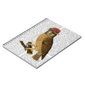 スチームパンクスタイルボウリングをする人、 クリケットの投手ハット ノートブック (左側)