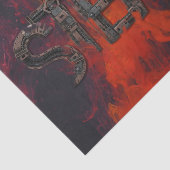 スチームパンクスチームレタリングアミドフレイムス 薄葉紙 (詳細)