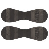 スチームパンクストライプのブラウン背景 ソフトボール (パネル)