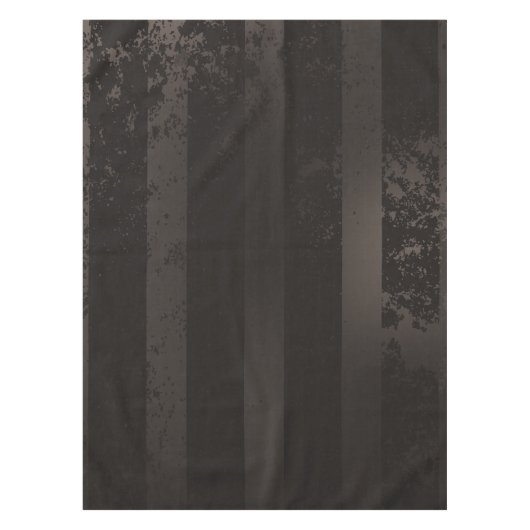 スチームパンクストライプのブラウン背景 テーブルクロス (正面)