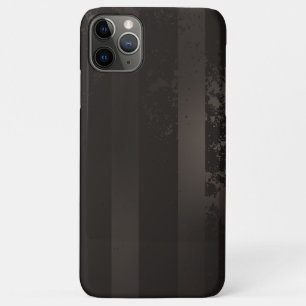 スチームパンクストライプのブラウン背景 iPhone 11 PRO MAXケース