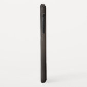 スチームパンクストライプのブラウン背景 Case-Mate iPhoneケース (裏面/左)