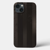 スチームパンクストライプのブラウン背景 Case-Mate iPhoneケース (裏面)