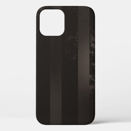 スチームパンクストライプのブラウン背景 Case-Mate iPhoneケース (裏面)