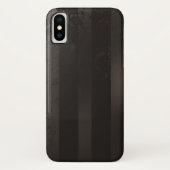 スチームパンクストライプのブラウン背景 Case-Mate iPhoneケース (裏面)