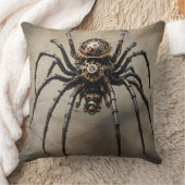 スチームパンクスパイダーデザイン – 両面 クッション (ブランケット)