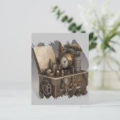 スチームパンクタイムマシン – ヴィンテージ宝箱 (スタンド正面)