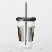 スチームパンクタイムマシン – ヴィンテージ宝箱 アクリルタンブラー (右)