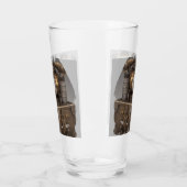 スチームパンクタイムマシン – ヴィンテージ宝箱 タンブラーグラス (左)