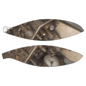 スチームパンクタイムマシン – ヴィンテージ宝箱 バスケットボール (パネル)