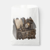 スチームパンクタイムマシン – ヴィンテージ宝箱 フェイバーバッグ (正面)