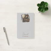 スチームパンクタイムマシン – ヴィンテージ宝箱 ポストイット (オフィス)