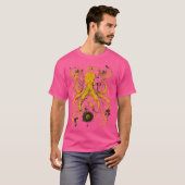 スチームパンクタコスチームパンクアート Tシャツ (正面フル)
