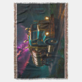 スチームパンクタンクローリー スローブランケット (正面縦)