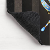 スチームパンクダイアルとトンボ マウスパッド (コーナー)