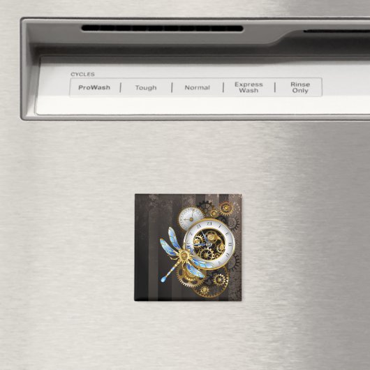 スチームパンクダイアルとトンボ マグネット (インサイチュ (食洗機))