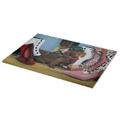 スチームパンクダックスフーズビクトリアンブーツ カッティングボード (角)