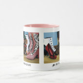 スチームパンクダックスフーズビクトリアンブーツ マグカップ (中央)