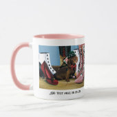 スチームパンクダックスフーズビクトリアンブーツ マグカップ (左)