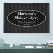 スチームパンクダークグレストライプのーカスタム 横断幕 (トレードショー)