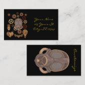 スチームパンクテーマサンダーコーブ 名刺 (正面/裏面)