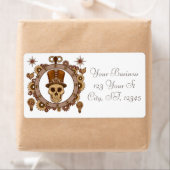 スチームパンクテーマトップハットスカルサンダー_コーブ ラベル (インサイチュ)