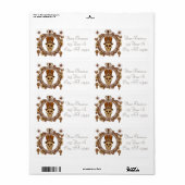 スチームパンクテーマトップハットスカルサンダー_コーブ ラベル (フルシート)