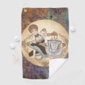 スチームパンクディスクゴルフタオル ゴルフタオル (インサイチュ)