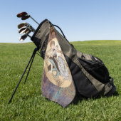 スチームパンクディスクゴルフタオル ゴルフタオル (グリーン)