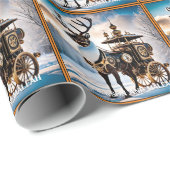 スチームパンクトナカイ ラッピングペーパー (ロールコーナー)