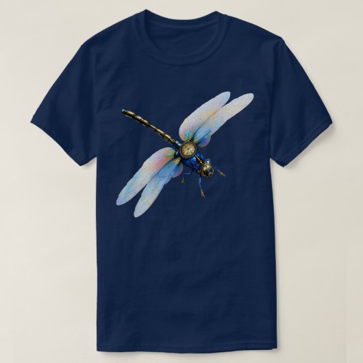 スチームパンクトンフライ(時計あり) Tシャツ (デザイン正面)