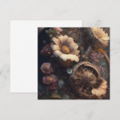 スチームパンクドア（白い花） (正面/裏面)