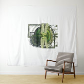 スチームパンクドラゴンフライビクトリアンアートメカニカル蒸気 タペストリー (インサイチュ(横))